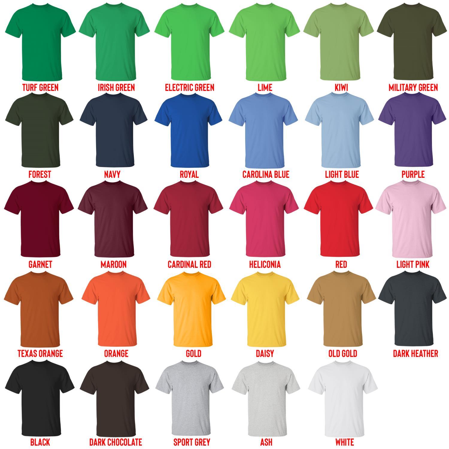 t shirt color chart - Devilman Crybaby Shop