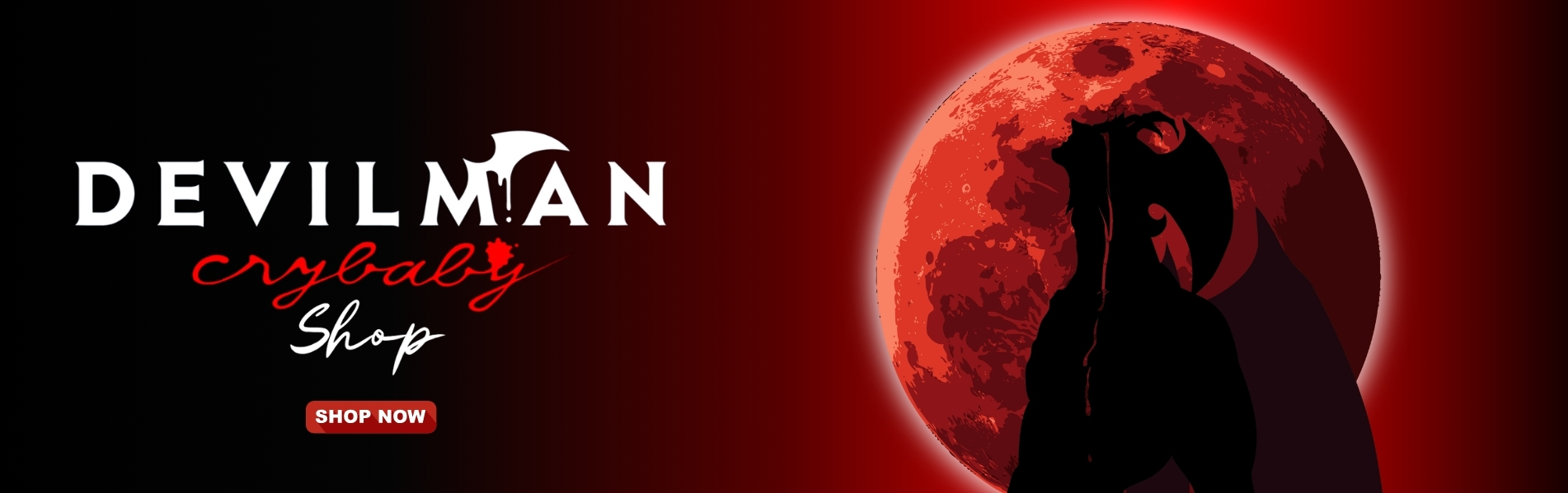 Devilman Crybaby Shop Banner - Devilman Crybaby Shop