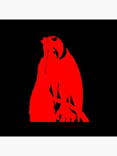 Alternative view of Devilman Crybaby Awakening Demon Form Throw Pillow
