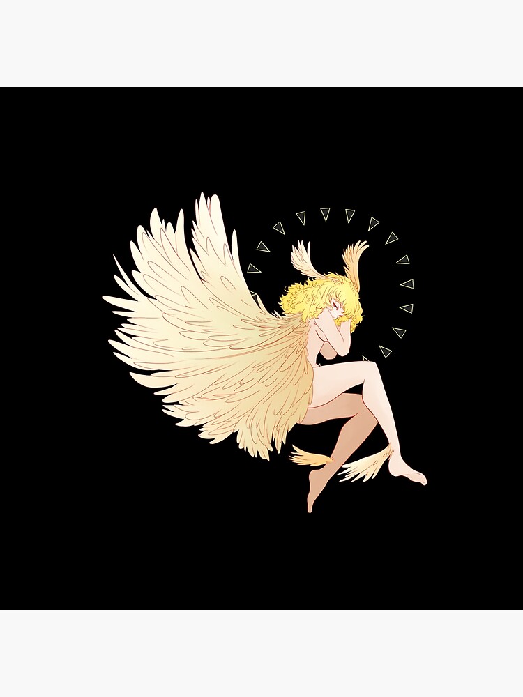 Devilman Crybaby Minimal Dark Art Shower Curtain - Image 2