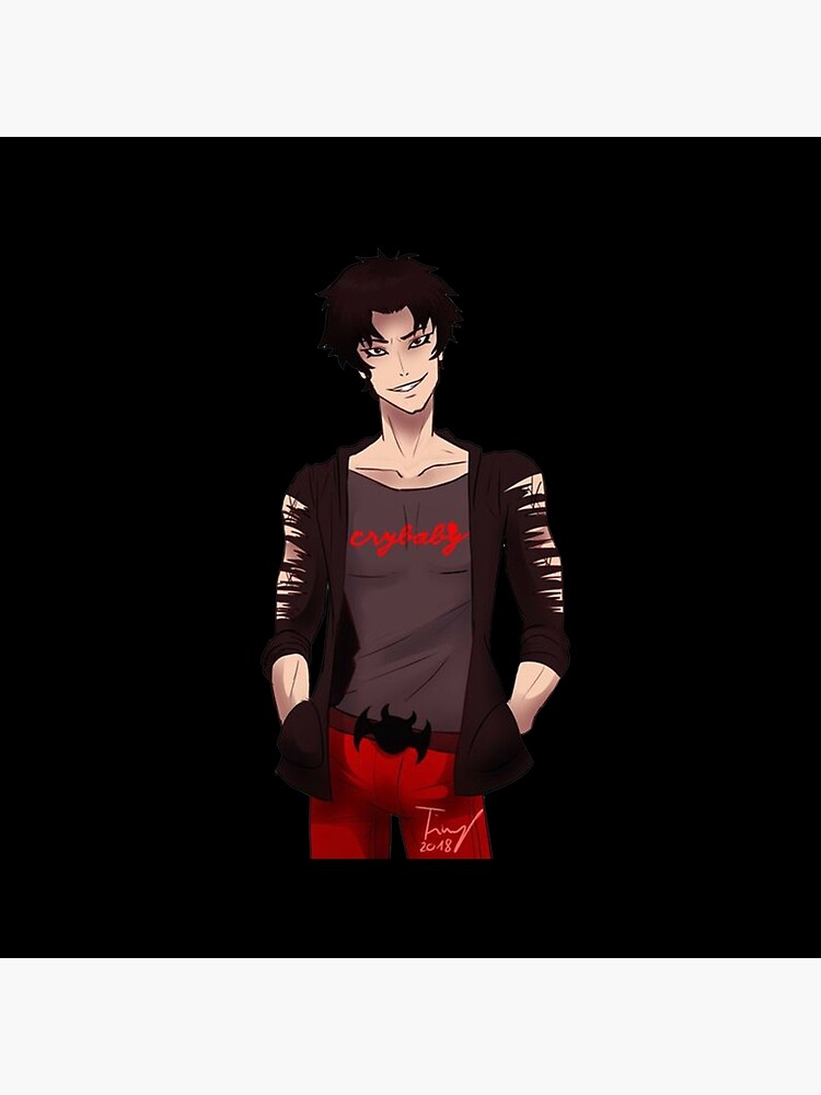 Devilman Crybaby Akira Fudo Shower Curtain - Image 2