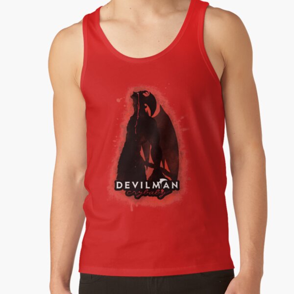 Devilman Crybaby Shadow Devil Form Tank Top - Image 4
