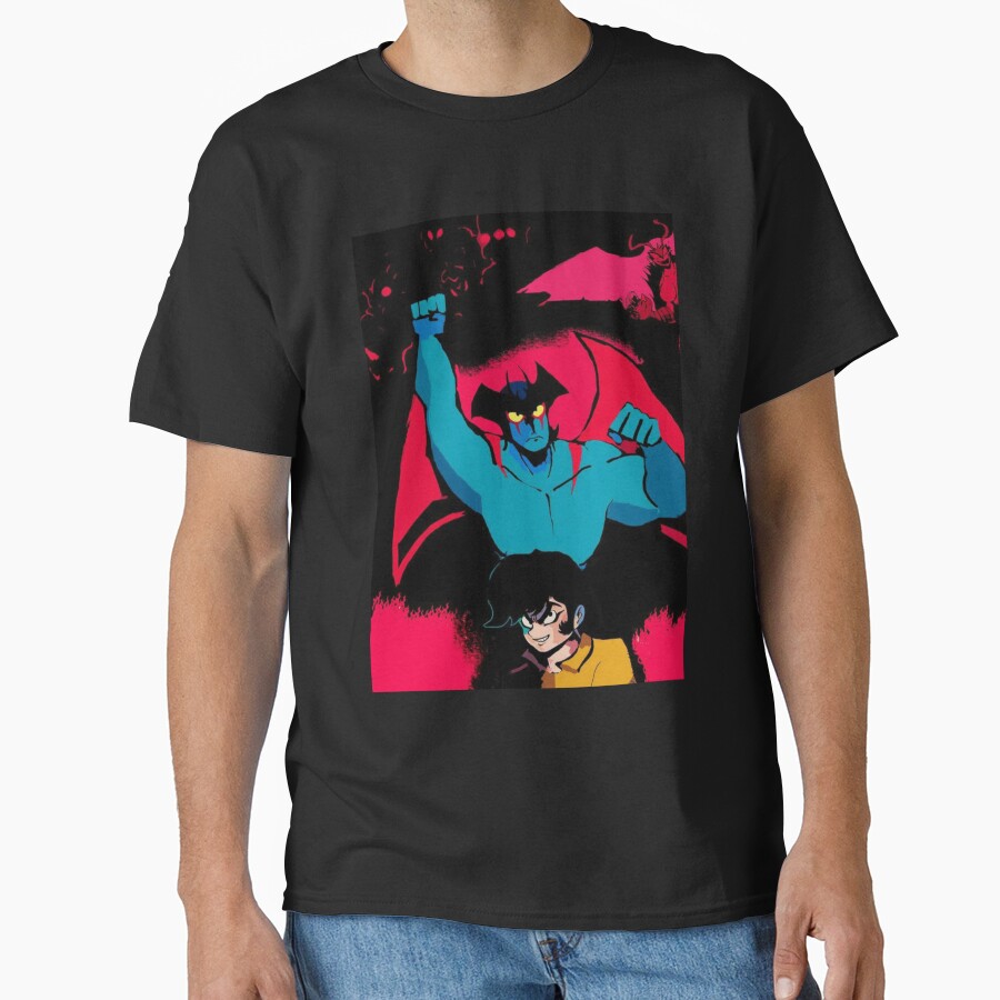 Akira Fudo Devilman Anime T-shirt - Image 3