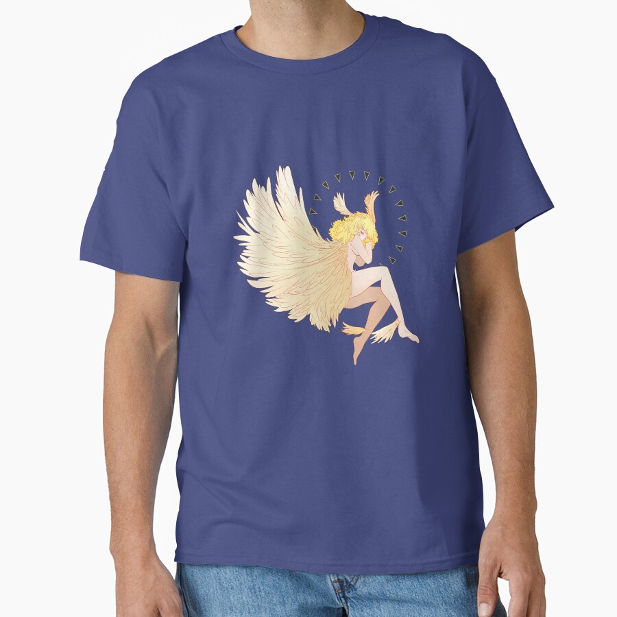 Devilman Crybaby Minimal Sleeping Angle T-shirt - Image 4