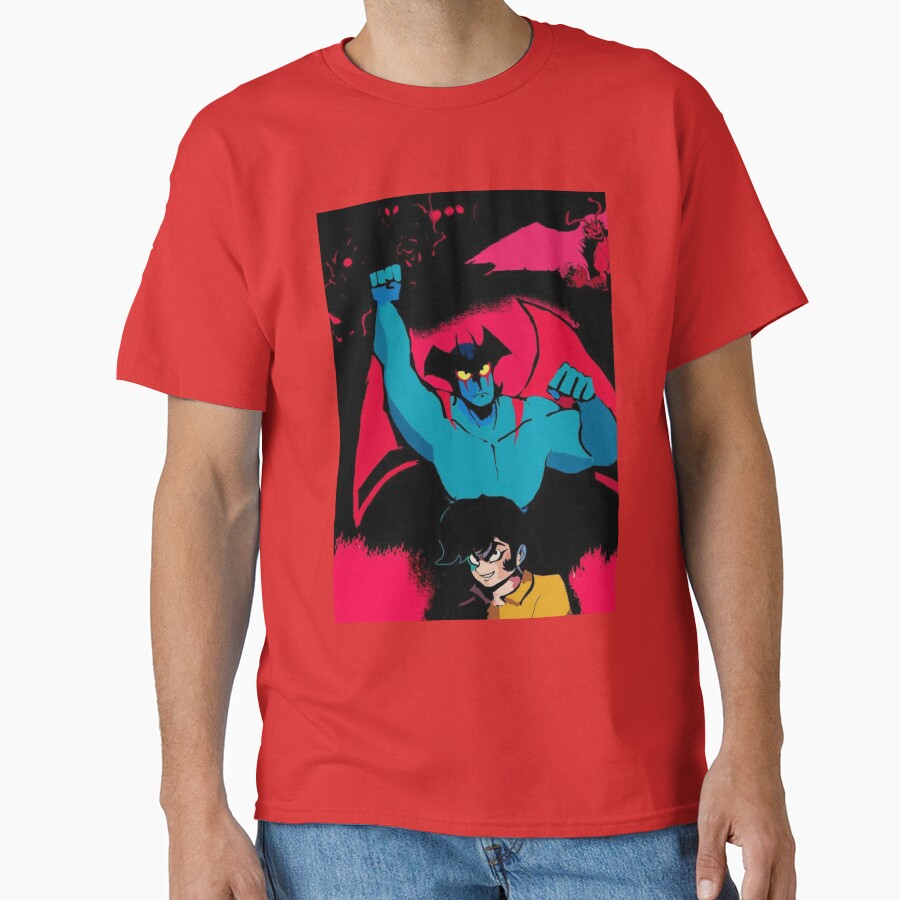 Akira Fudo Devilman Anime T-shirt - Image 6