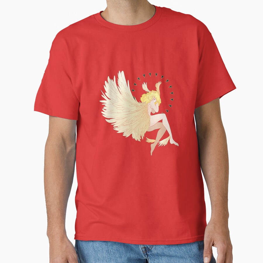 Devilman Crybaby Minimal Sleeping Angle T-shirt - Image 5
