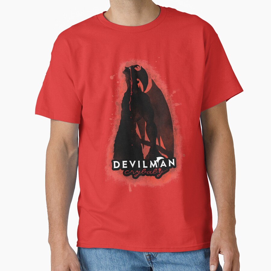 Devilman Crybaby Shadow Devil Form T-shirt - Image 5