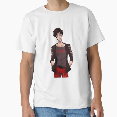 Alternative view of Devilman Crybaby Akira Fudo T-shirt