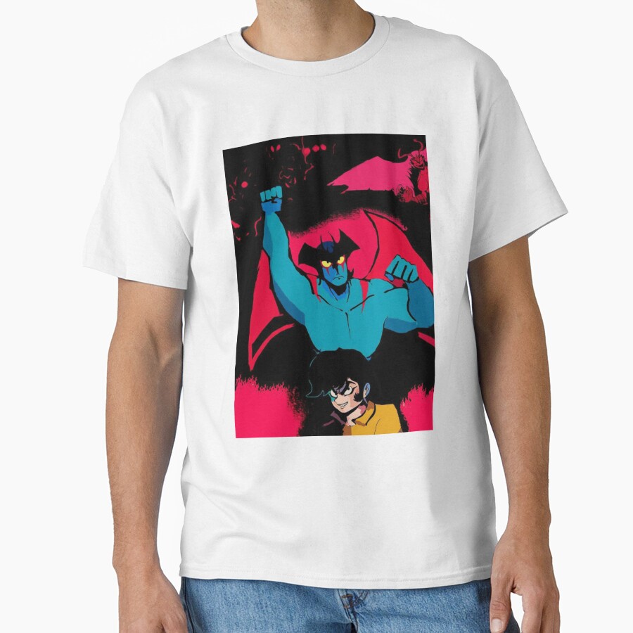 Akira Fudo Devilman Anime T-shirt - Image 2