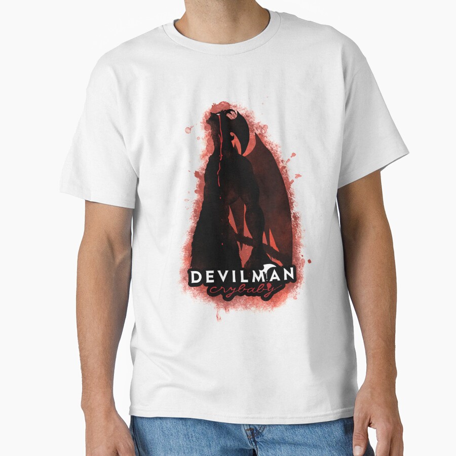 Devilman Crybaby Shadow Devil Form T-shirt - Image 2
