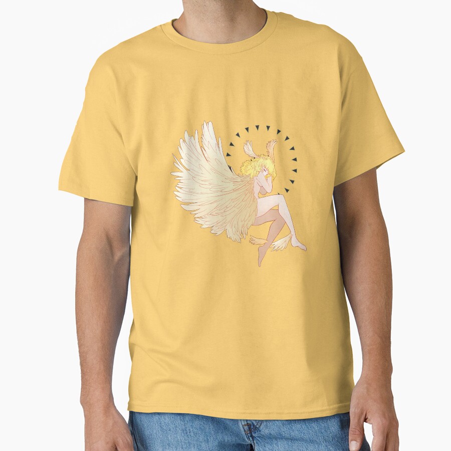 Devilman Crybaby Minimal Sleeping Angle T-shirt - Image 6