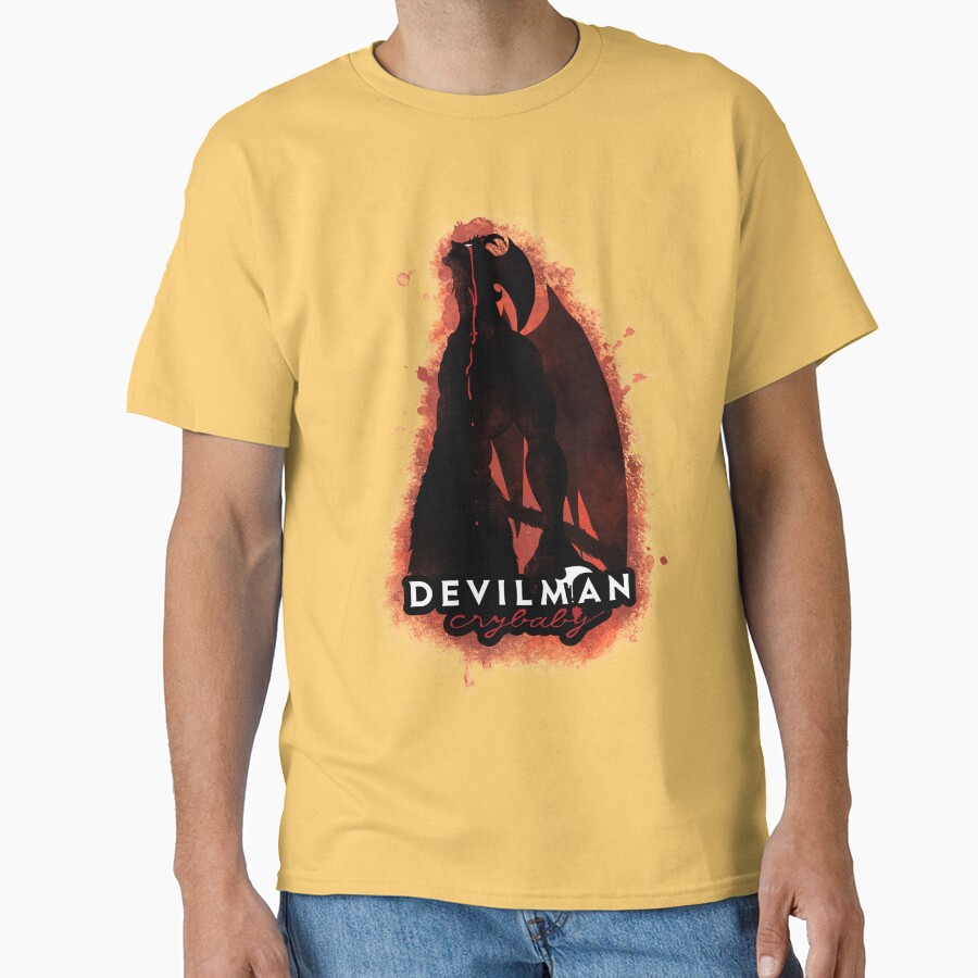 Devilman Crybaby Shadow Devil Form T-shirt - Image 6