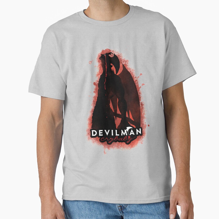 Devilman Crybaby Shadow Devil Form T-shirt - Image 4