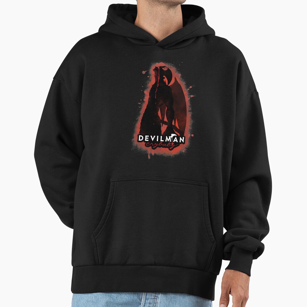 Devilman Crybaby Shadow Devil Form Hoodie - Image 3
