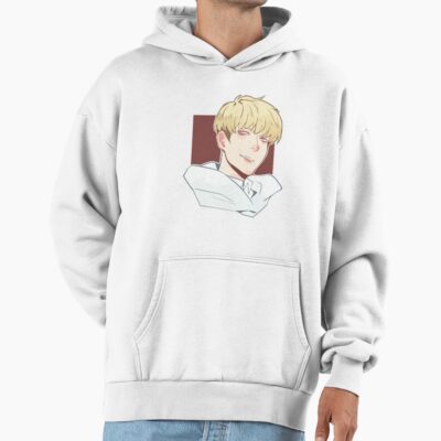 Alternative view of Ryo Asuka Dark Anime Core Hoodie
