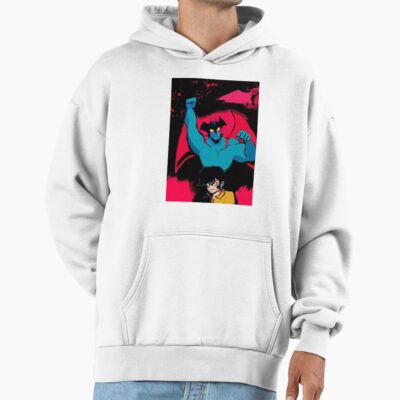 Alternative view of Akira Fudo Devilman Anime Hoodie