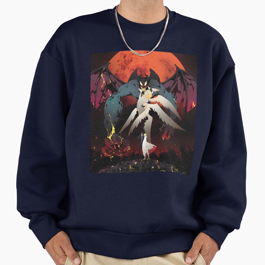 Devilman Crybaby Cool Akira Devil Sweatshirt - Image 5