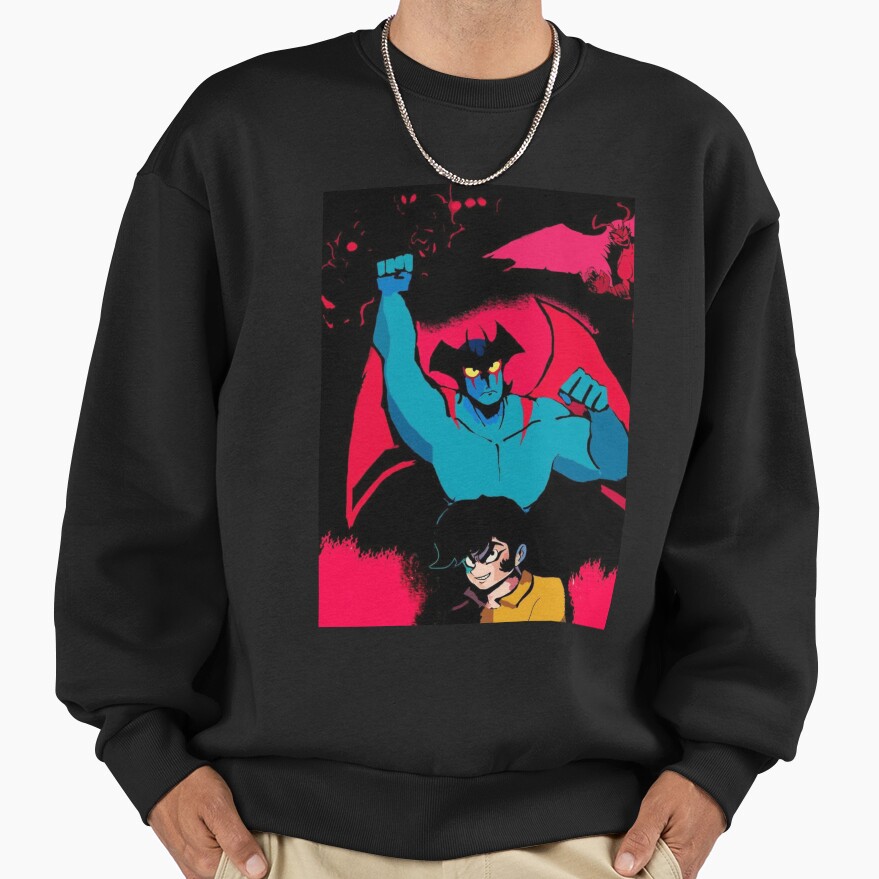 Akira Fudo Devilman Anime Sweatshirt - Image 3