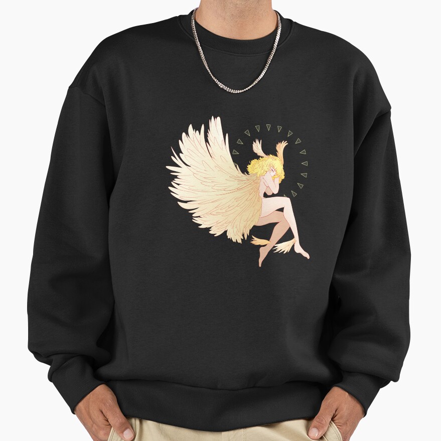 Devilman Crybaby Minimal Sleeping Angle Sweatshirt - Image 3