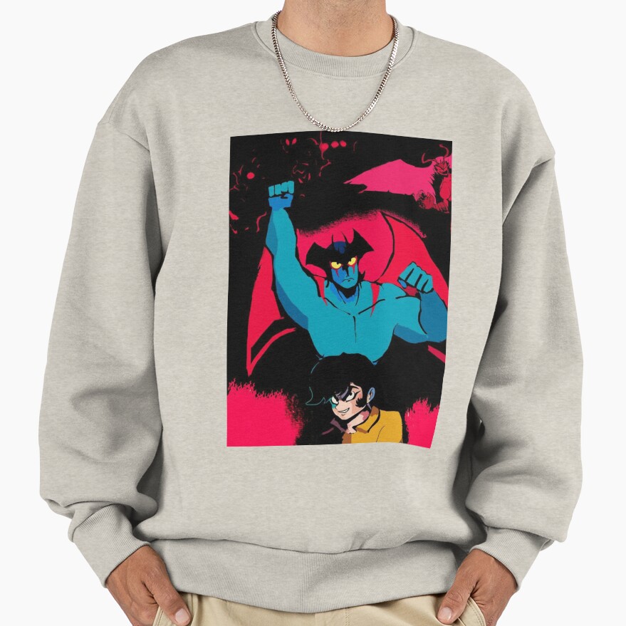 Akira Fudo Devilman Anime Sweatshirt - Image 4