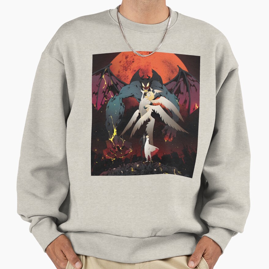 Devilman Crybaby Cool Akira Devil Sweatshirt - Image 3