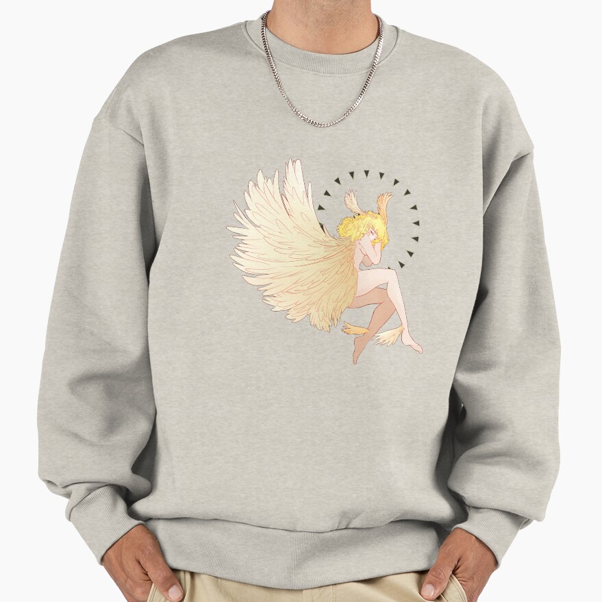 Devilman Crybaby Minimal Sleeping Angle Sweatshirt - Image 4