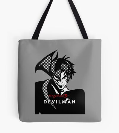 Devilman Crybaby Chaos Dark Design Tote Bag