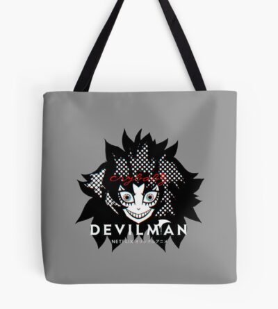 Devilman Crybaby Emotional Dark Theme Tote Bag