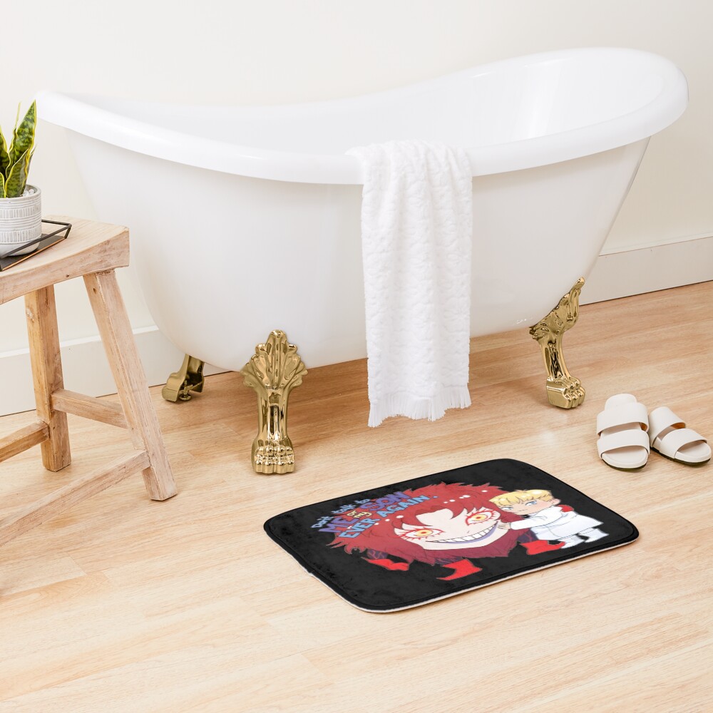 Funny Ryo Asuka Devilman Crybaby Akira Edition Bath Mat - Image 2