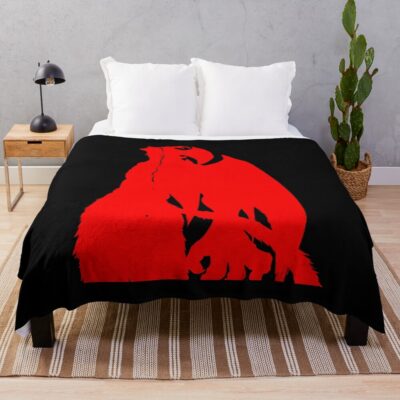 Devilman Crybaby Awakening Demon Form Throw Blanket