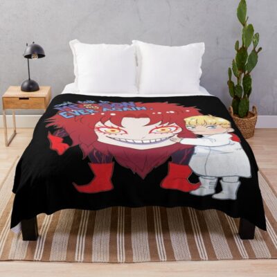 Devilman Crybaby Devil Soul Energy Throw Blanket
