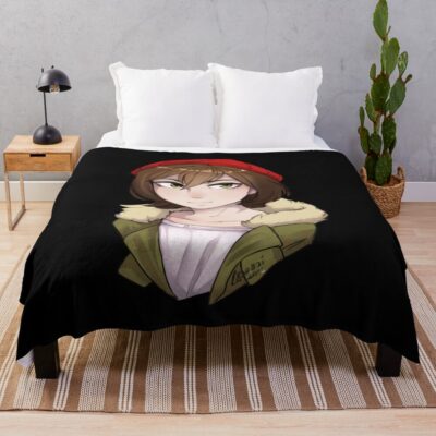 New Miki Makimura Devilman Crybaby Throw Blanket