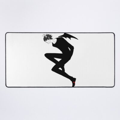 Black Akira Fudo Devilman Crybaby Mouse Pad