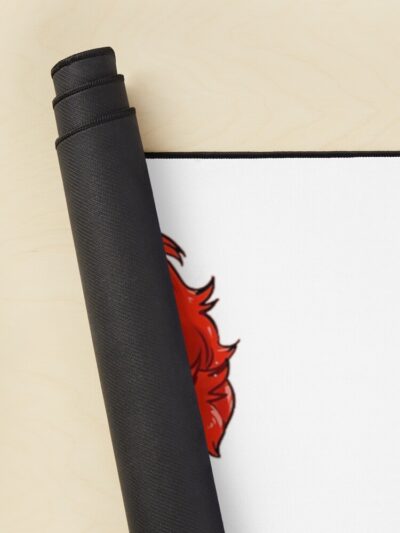 Alternative view of Devilman Crybaby Red Hair Demon Mouse Pad