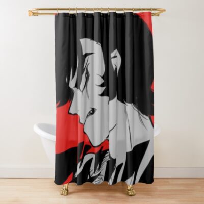 Fudo Akira Devilman Crybaby Anime Shower Curtain
