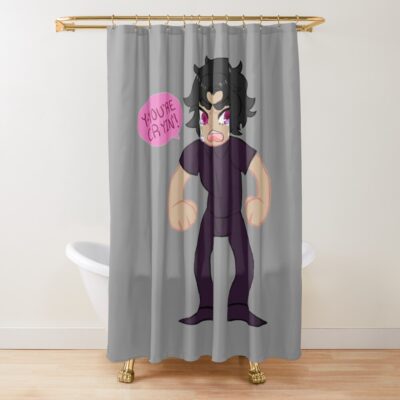 Devilman Crybaby You Are Crying Shower Curtain