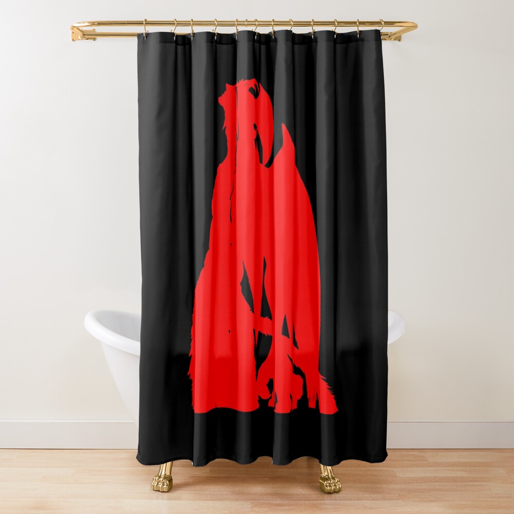 Devilman Crybaby Awakening Demon Form Shower Curtain