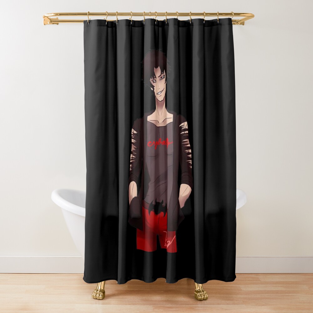 Devilman Crybaby Akira Fudo Shower Curtain