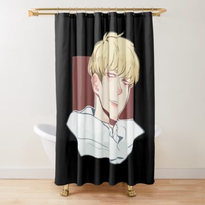 Devilman Crybaby Dark Ryo Asuka Shower Curtain