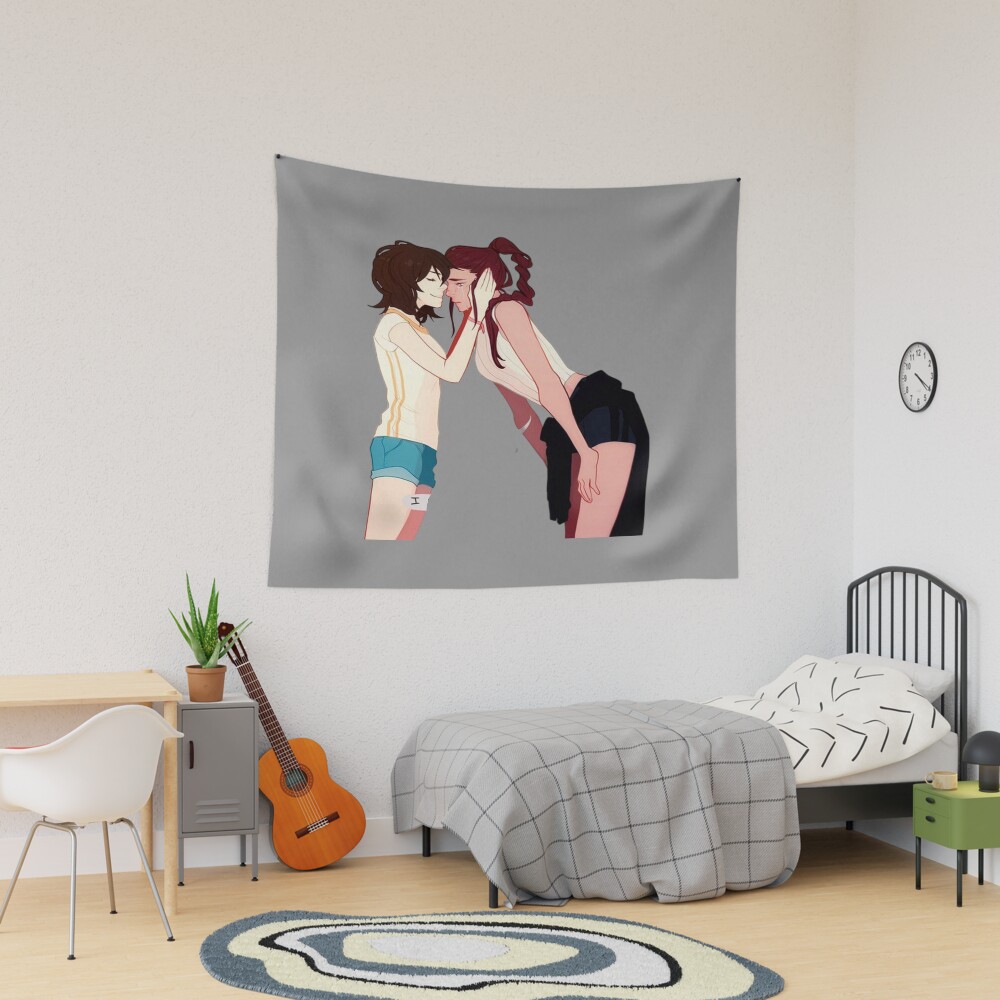 Miki Kuroda And Miki Makimura Tapestry