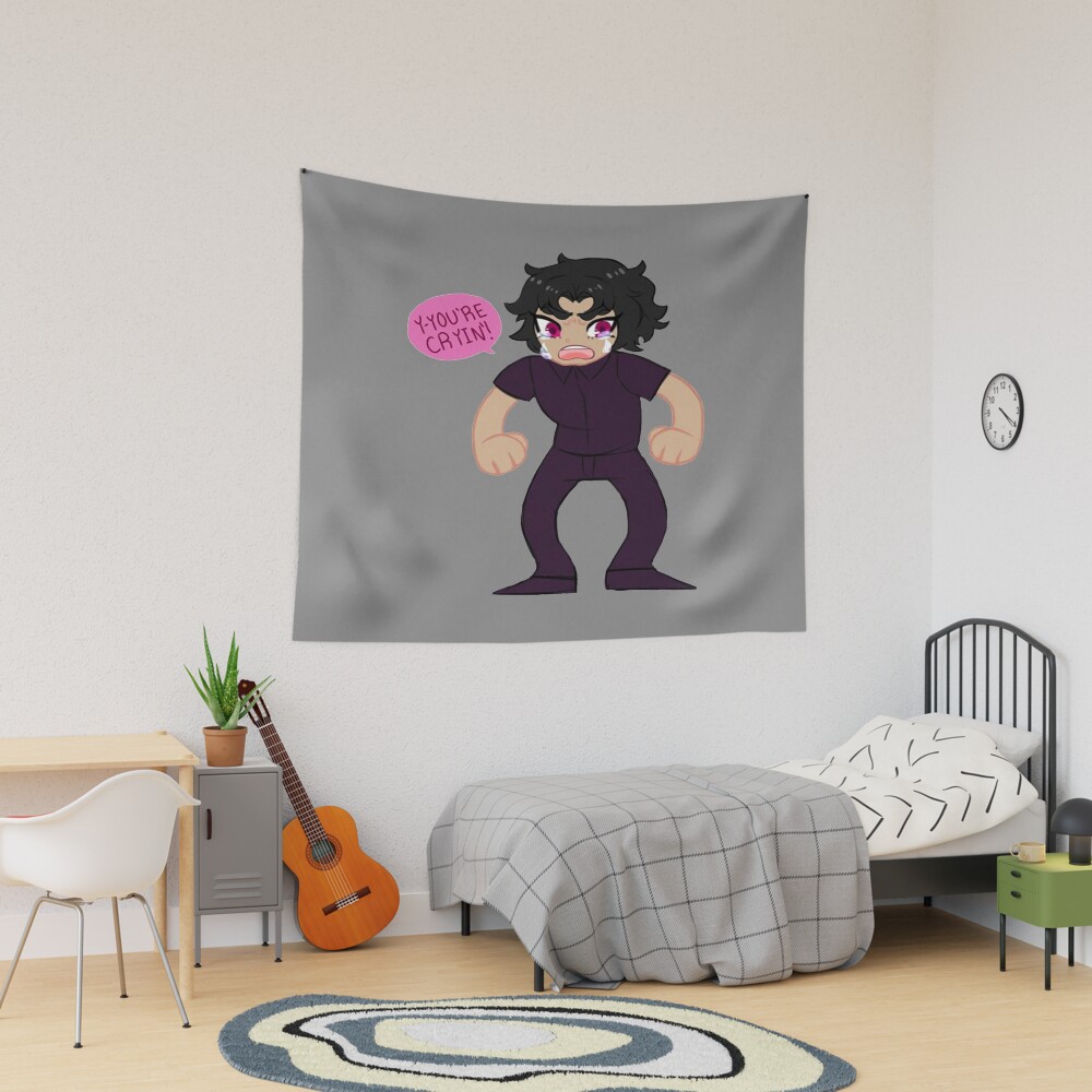 Devilman Crybaby You Are Crying Tapestry