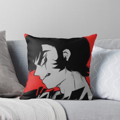 Fudo Akira Devilman Crybaby Anime Throw Pillow
