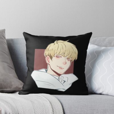 Devilman Crybaby Dark Ryo Asuka Throw Pillow