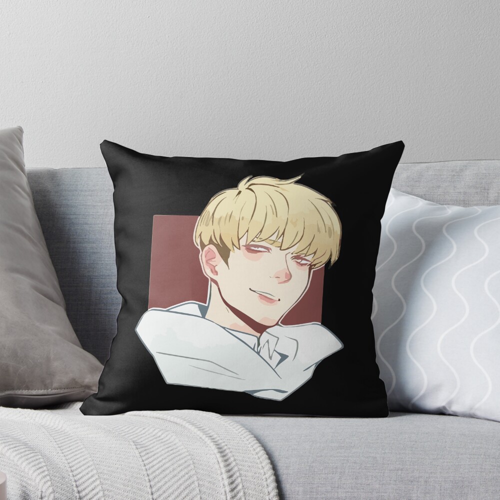 Devilman Crybaby Dark Ryo Asuka Throw Pillow