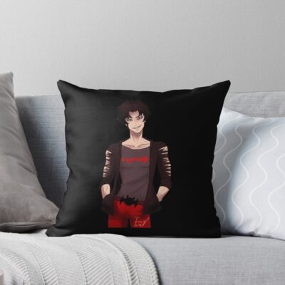 Devilman Crybaby Akira Fudo Throw Pillow