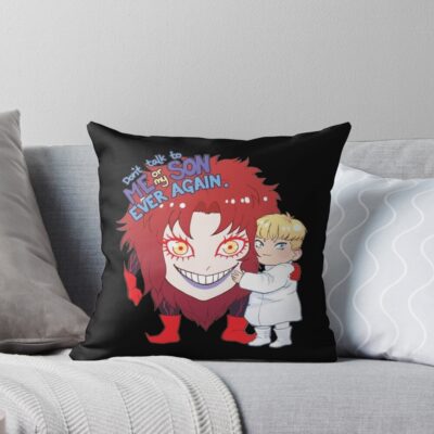 Devilman Crybaby Devil Soul Energy Throw Pillow