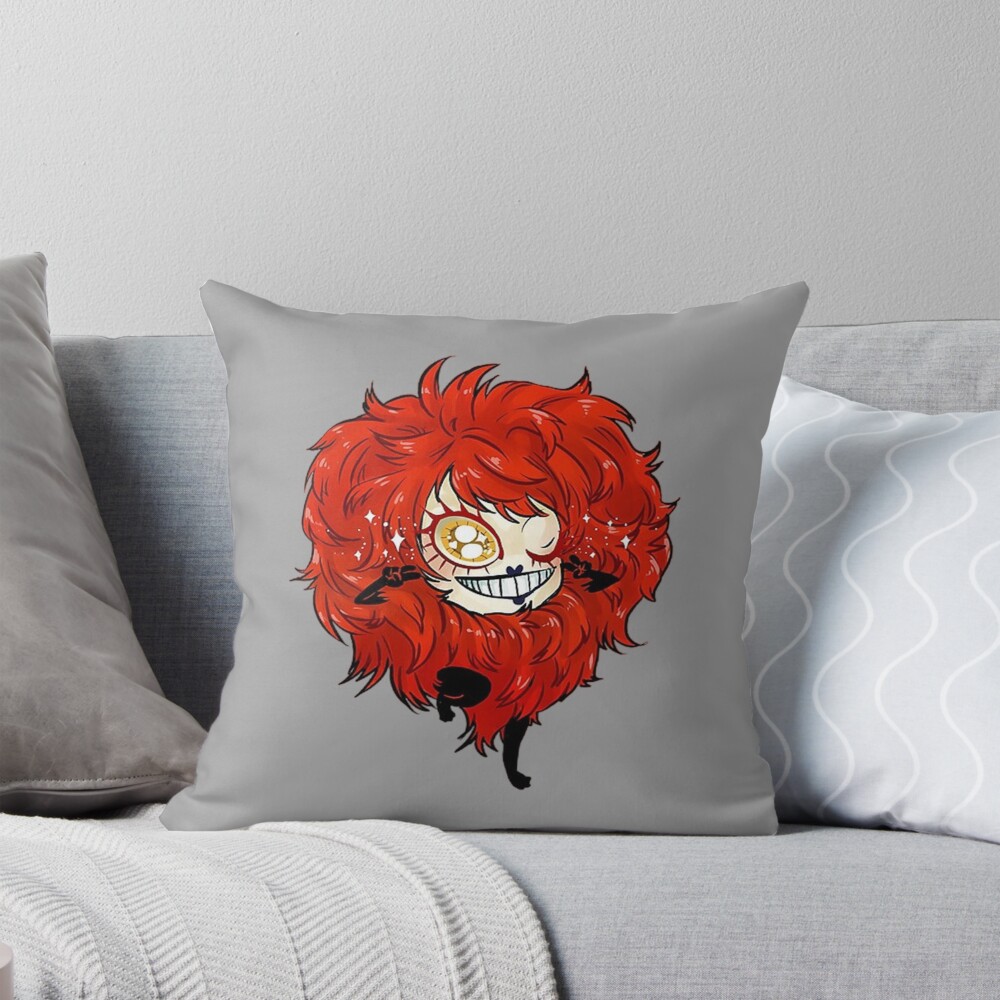 Devilman Crybaby Urban Grunge Aesthetic Throw Pillow