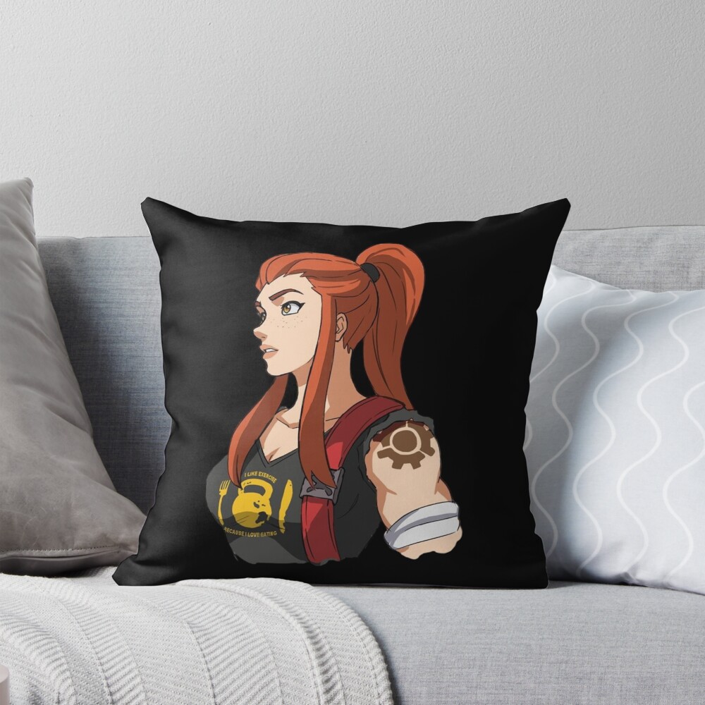 Devilman Crybaby Miki Kuroda Throw Pillow