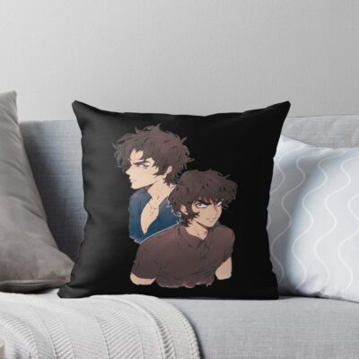 Devilman Crybaby Fudo Akira Demon Throw Pillow